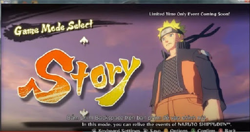 Mách bạn cách chỉnh nút trong Naruto Shippuden Ultimate Ninja Storm 4