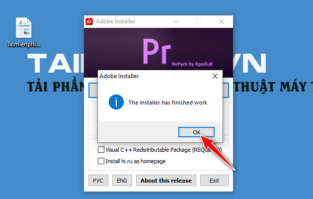 Hướng dẫn tải và cài đặt Adobe Premiere Pro CC
